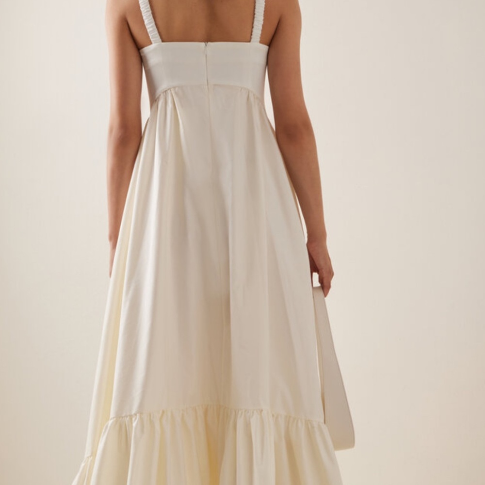 Anna October Cream Maxi Dress - Picture 2 of 10
